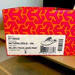 Classic Tory Burch Sandel. Great shape minor wear